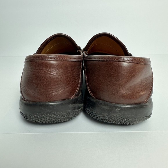 Allen Edmonds Hyde 8.5 D Brown Slip On Penny Loafer Men\'s Dress Shoe Classic USA Allen Edmonds Hyde 8.5 D Brown Slip On Penny Loafer Men main image 3